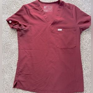 FIGS one pocket scrub top